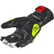Berik 2.0 195112 GP Series Leather Racing Motorcycle мотоперчатки Fluorescent Yellow Red