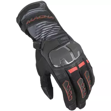 Macna Tempo 2.0 Motorcycle мотоперчатки Black Red