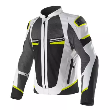 Clover Airjet 6 мотокуртка Grey Yellow Желтый
