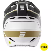 Motocross Enduro Мотошлем Shot RACE MYTHIC Gold Black Matt