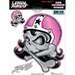 Наклейка Girl Skull Helmet 6 x 8