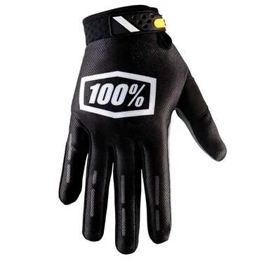 Мотоперчатки 100% Ridefit Corpo черные