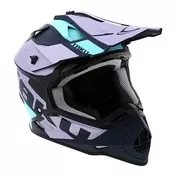 Moto Cross Enduro Мотошлем Vemar VH Taku Blade Black Blue Opaque