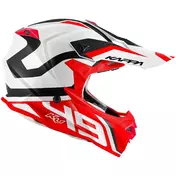 Kappa KV49 R GREAT White Red Black Moto Cross Мотошлем