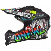 Oneal 2SRS RANCID Cross Enduro Motorcycle Мотошлем Black/White