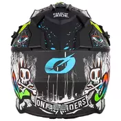 Oneal 2SRS RANCID Cross Enduro Motorcycle Мотошлем Black/White