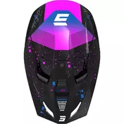 Moto Cross Enduro Мотошлем Shot FURIOUS MATRIX PURPLE Polished