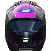 Moto Cross Enduro Мотошлем Shot FURIOUS MATRIX PURPLE Polished