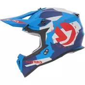 Acerbis LINEAR 2206 Blue Red 2 Cross Motorcycle Мотошлем