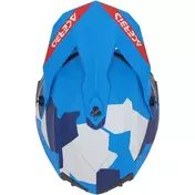 Acerbis LINEAR 2206 Blue Red 2 Cross Motorcycle Мотошлем