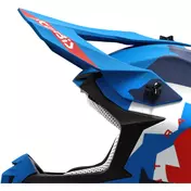 Acerbis LINEAR 2206 Blue Red 2 Cross Motorcycle Мотошлем