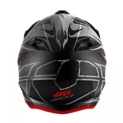 Givi 60.1F GLOOM Cross Enduro Motorcycle Мотошлем Matt Black Titanium