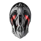 Givi 60.1F GLOOM Cross Enduro Motorcycle Мотошлем Matt Black Titanium