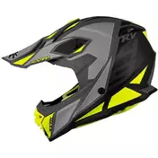 Moto Cross Enduro Мотошлем Kappa KV49 Shock Matt Black Fluo Yellow