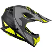 Moto Cross Enduro Мотошлем Kappa KV49 Shock Matt Black Fluo Yellow