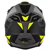 Moto Cross Enduro Мотошлем Kappa KV49 Shock Matt Black Fluo Yellow
