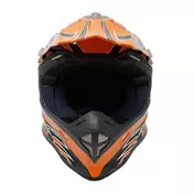 Moto Cross Enduro Мотошлем One Racing Tiger Orange-Black New