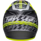 Cross Enduro Motorcycle Мотошлем Bell MX-9 MIPS OFFSET Black Yellow Fluo Matt