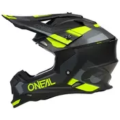 Enduro motorcycle Мотошлем Oneal 2SRS Мотошлем SPYDE V.23 Black gray Yellow