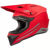 Oneal 1SRS SOLID Red Matt Cross Enduro Motorcycle Мотошлем