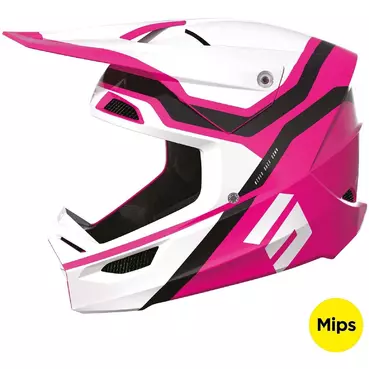 Moto Cross Enduro Мотошлем Shot RACE SKY Glossy Pink