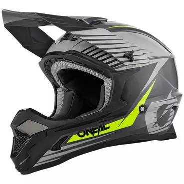 Oneal 1Srs Мотошлемtream Cross Enduro Motorcycle Мотошлем Gray Yellow