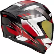 Scorpion EXO-391 CAPTOR Full Face Motorcycle Мотошлем Black Red