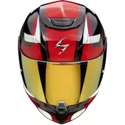Scorpion EXO-391 CAPTOR Full Face Motorcycle Мотошлем Black Red