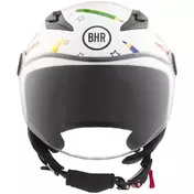 BHR 838 CHILDREN Pencil White Jet Motorcycle Мотошлем