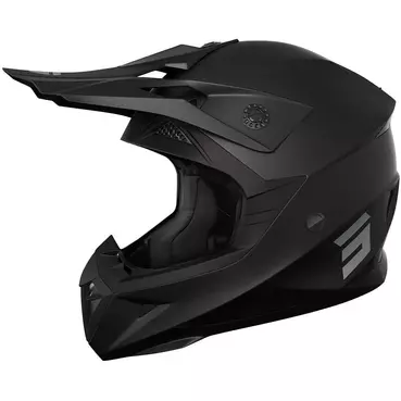 Shot PULSE SOLID 2.0 Motocross Enduro Мотошлем Matt Black