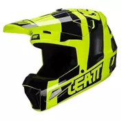Leatt 3.5 JR V24 CITRUS Yellow Motocross Мотошлем for Boys