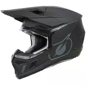 Oneal 3SRS SOLID Black Motorcycle Cross Enduro Мотошлем
