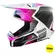 Motocross Enduro Мотошлем Shot RACE PHASER Black Blue Pink Pearl