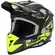 Acerbis LINEAR 2206 Black Yellow Fluo Cross Motorcycle Мотошлем