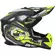 Acerbis LINEAR 2206 Black Yellow Fluo Cross Motorcycle Мотошлем