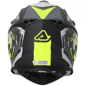 Acerbis LINEAR 2206 Black Yellow Fluo Cross Motorcycle Мотошлем