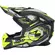 Acerbis LINEAR 2206 Black Yellow Fluo Cross Motorcycle Мотошлем