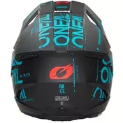 Oneal 3SRS Static Cross Enduro Мотошлем Black Blue