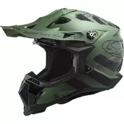 Cross Enduro Motorcycle Мотошлем Off Road Ls2 MX700 Subverter Evo CARGO Matt Military Green