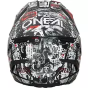 Oneal 3SRS Stack Cross Enduro Motorcycle Мотошлем Black White