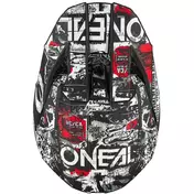 Oneal 3SRS Stack Cross Enduro Motorcycle Мотошлем Black White