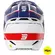 Motocross Enduro Мотошлем Shot RACE MYTHIC Blue Red Matt