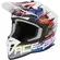 Acerbis LINEAR 2206 White Blue Red Moto Cross Мотошлем