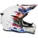 Acerbis LINEAR 2206 White Blue Red Moto Cross Мотошлем