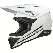 Oneal 1SRS SOLID White Cross Enduro Motorcycle Мотошлем