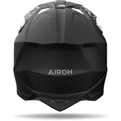 Airoh WRAAAP COLOR Matt Black Cross Enduro Motorcycle Мотошлем