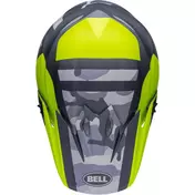 Cross Enduro Motorcycle Мотошлем BELL MX-9 MIPS ALTER EGO Yellow High Visibility Matt Camo