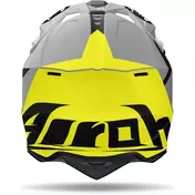 Airoh WRAAAP REALOADED Matt Yellow Cross Enduro Motorcycle Мотошлем