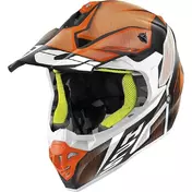 Givi 60.1 INVERT Cross Enduro Motorcycle Мотошлем Black Orange