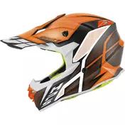 Givi 60.1 INVERT Cross Enduro Motorcycle Мотошлем Black Orange